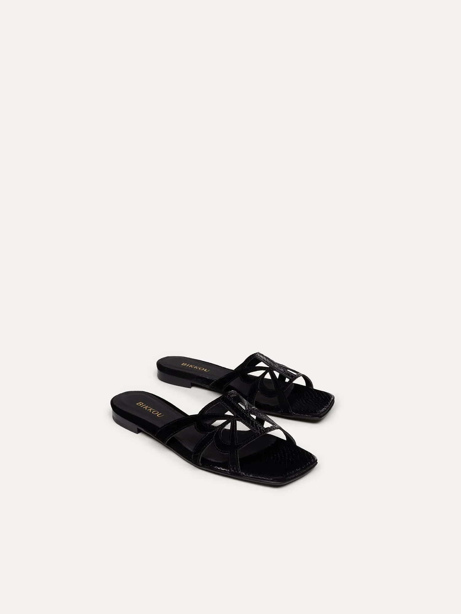 7pm Sunset at the Beach Vegan Sandals | Black