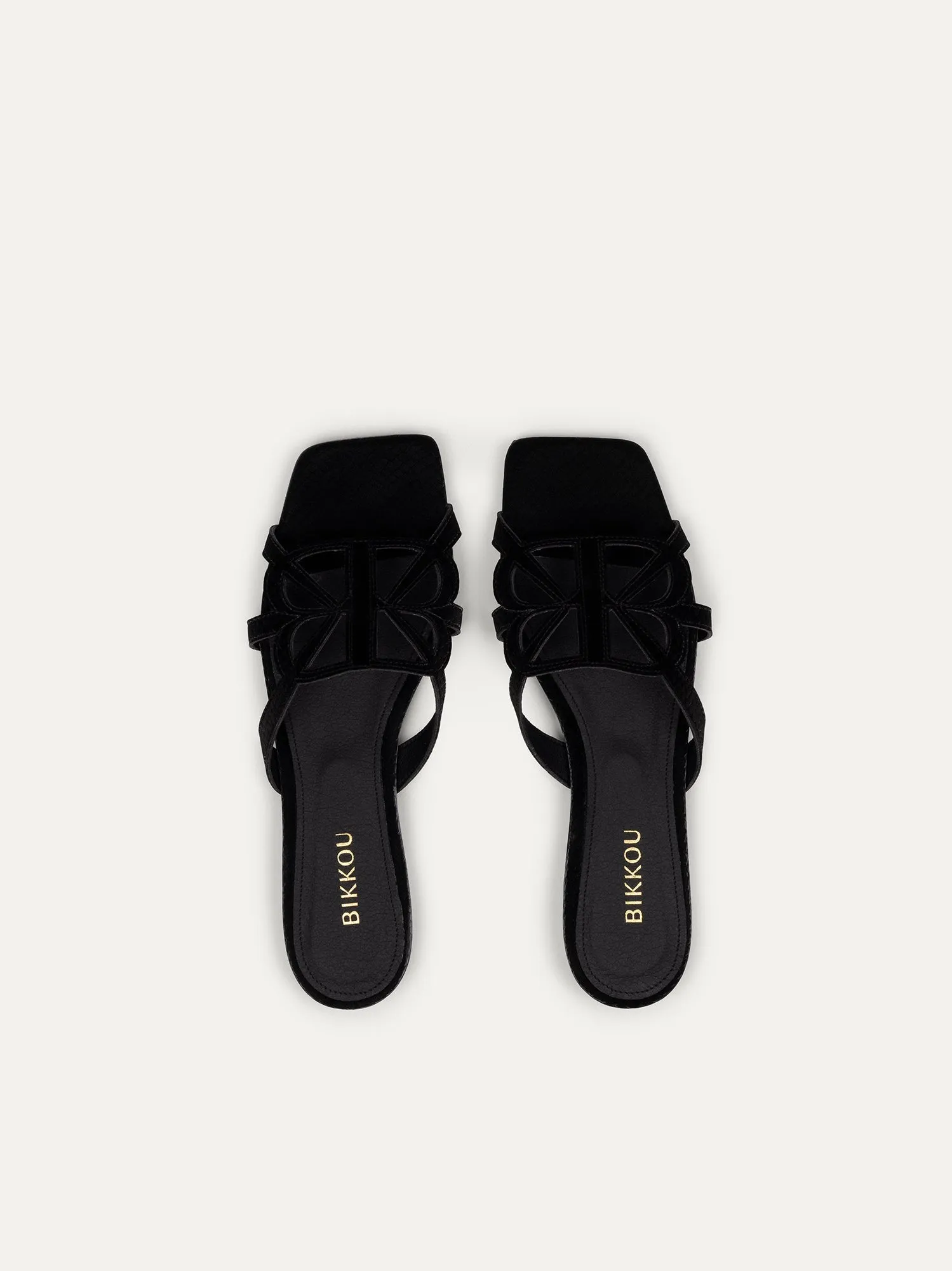 7pm Sunset at the Beach Vegan Sandals | Black