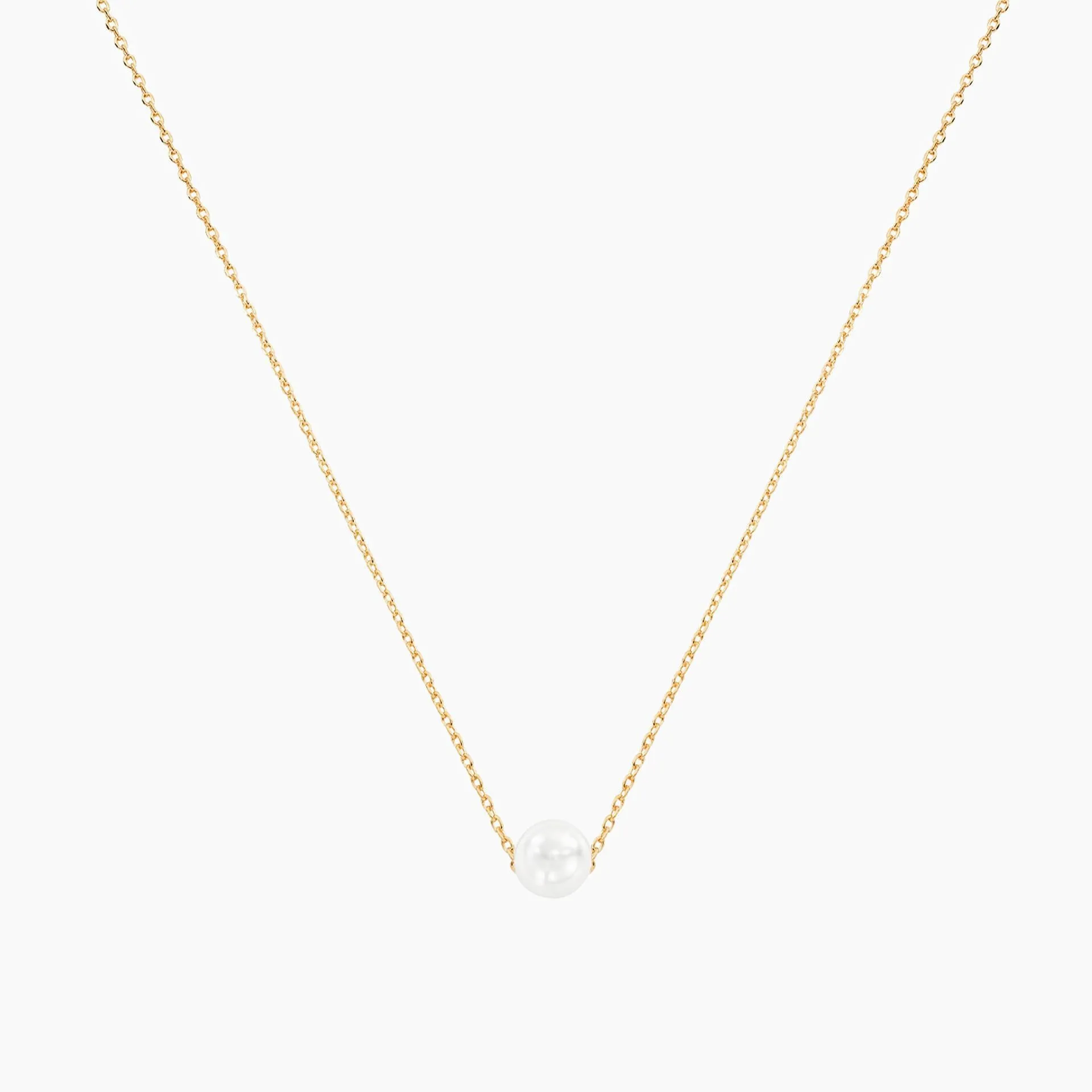 Abby Single Pearl Necklace