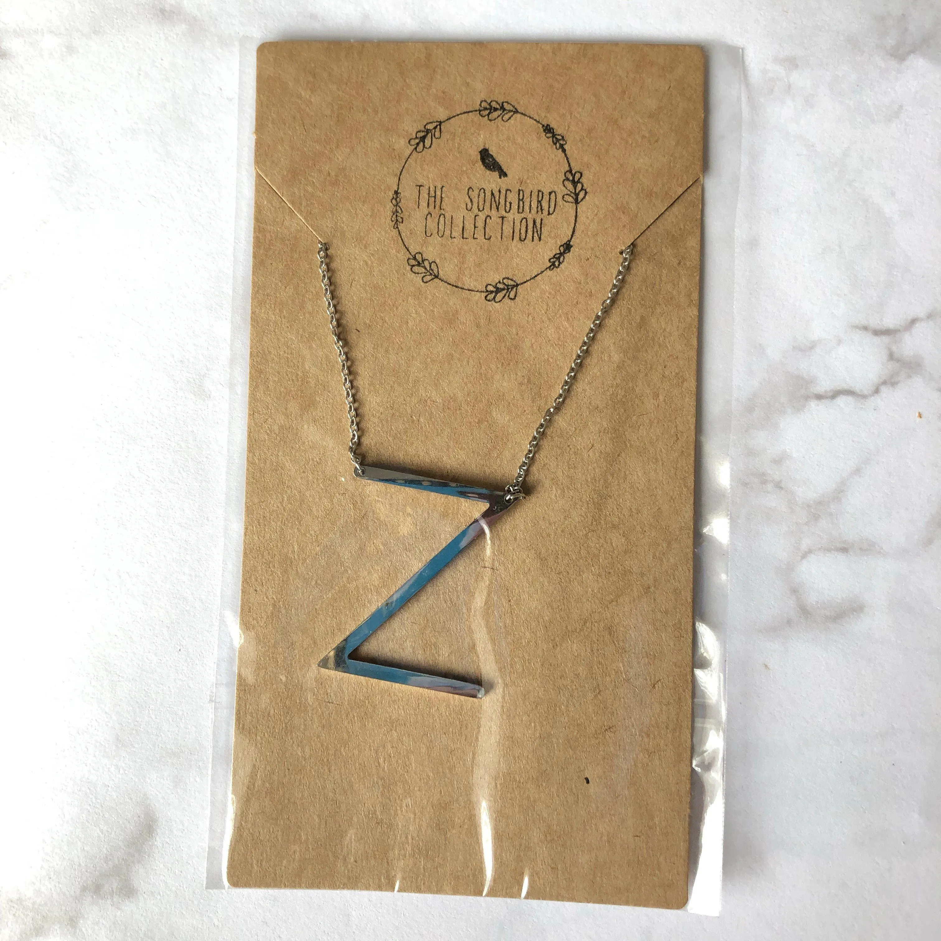 ABCs and XYZs Monogram Letter Necklace