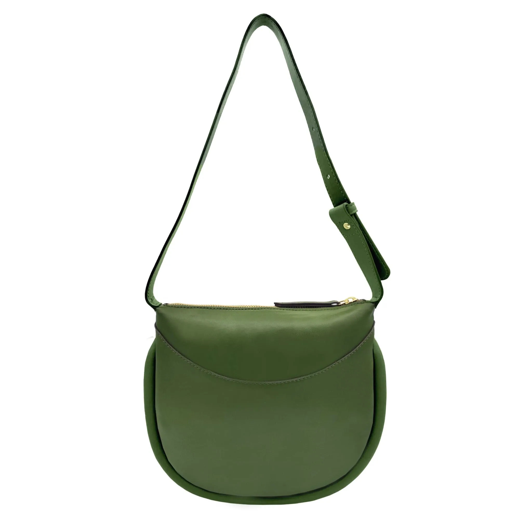 Adele Desserto Cactus Leather Vegan Shoulder Bag | Green