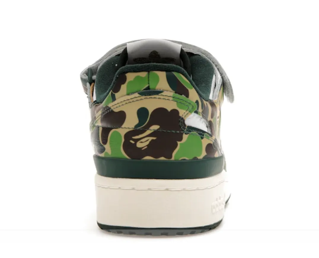 ADIDAS FORUM 84 LOW BAPE 30TH ANNIVERSARY GREEN CAMO