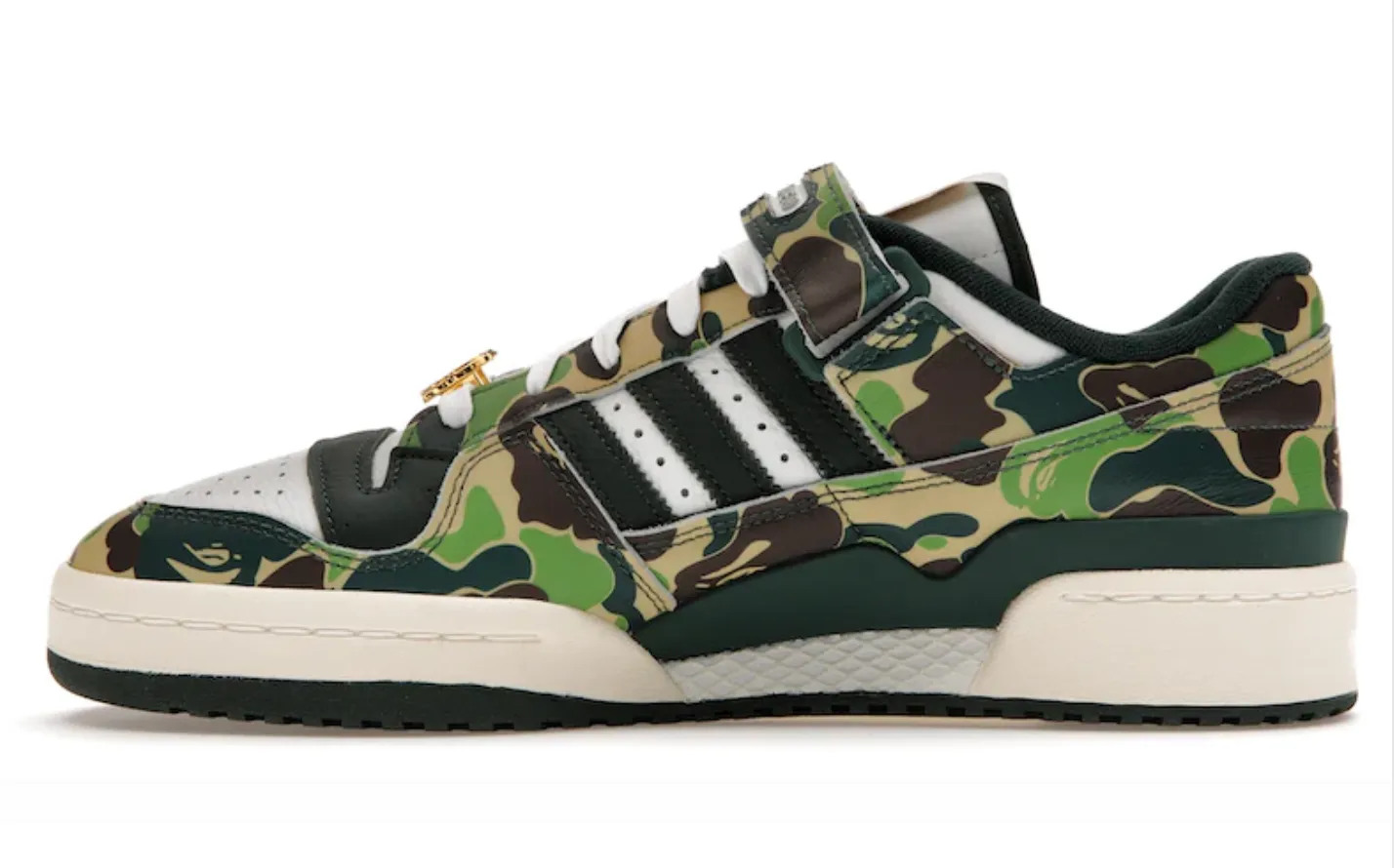 ADIDAS FORUM 84 LOW BAPE 30TH ANNIVERSARY GREEN CAMO