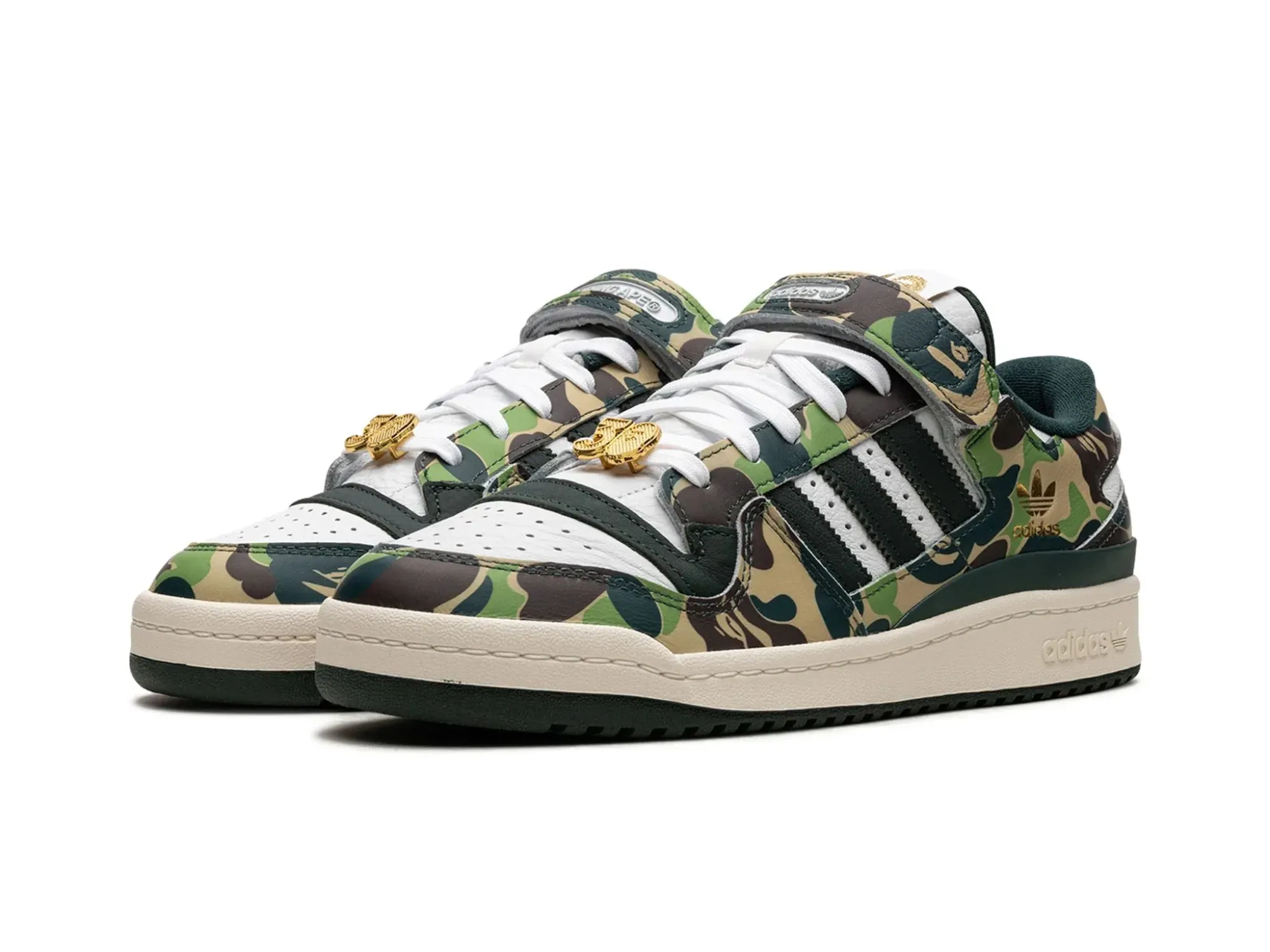 Adidas Forum 84 Low X Bape "30th Anniversary Green Camo"