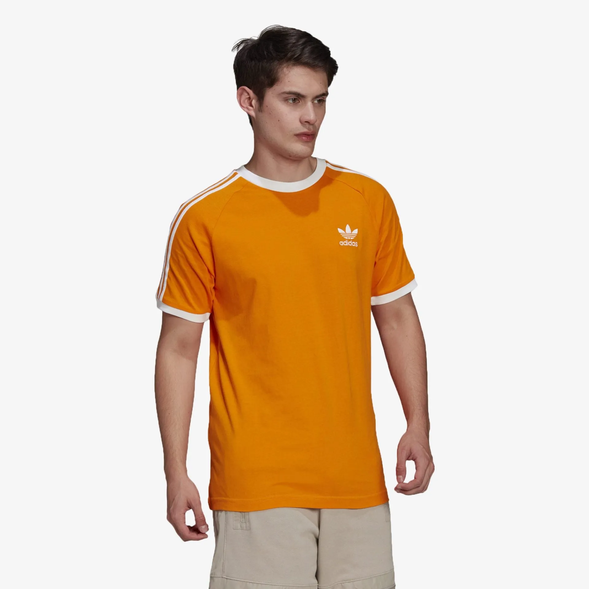 Adidas Originals | ADICOLOR CLASSICS 3-STRIPES T-SHIRT  { BRIGHT ORANGE