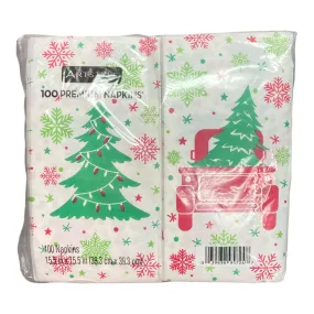 Artstyle Merry Merry Merry Guest Towels 8 x 4 (100 Count)