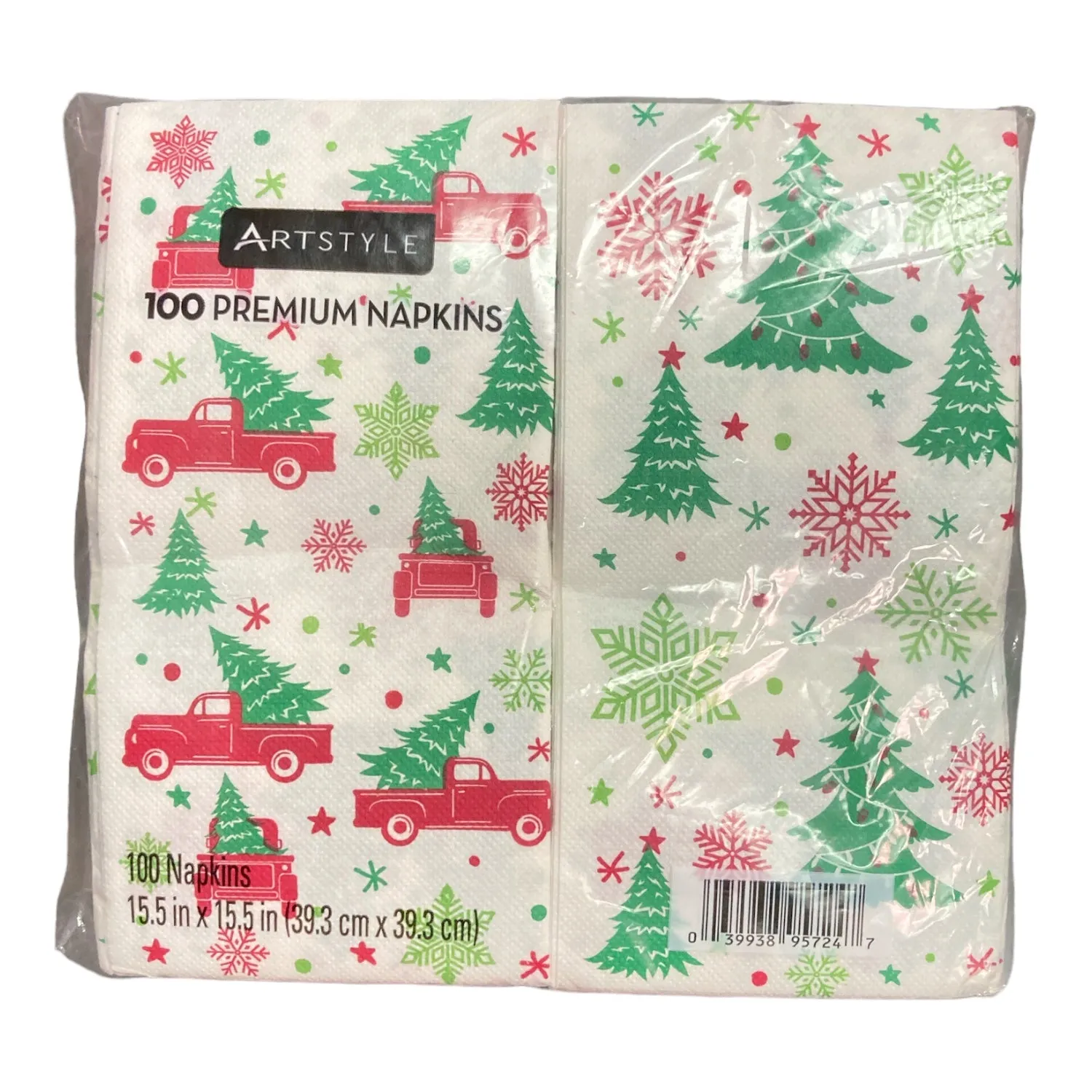 Artstyle Merry Merry Merry Guest Towels 8 x 4 (100 Count)