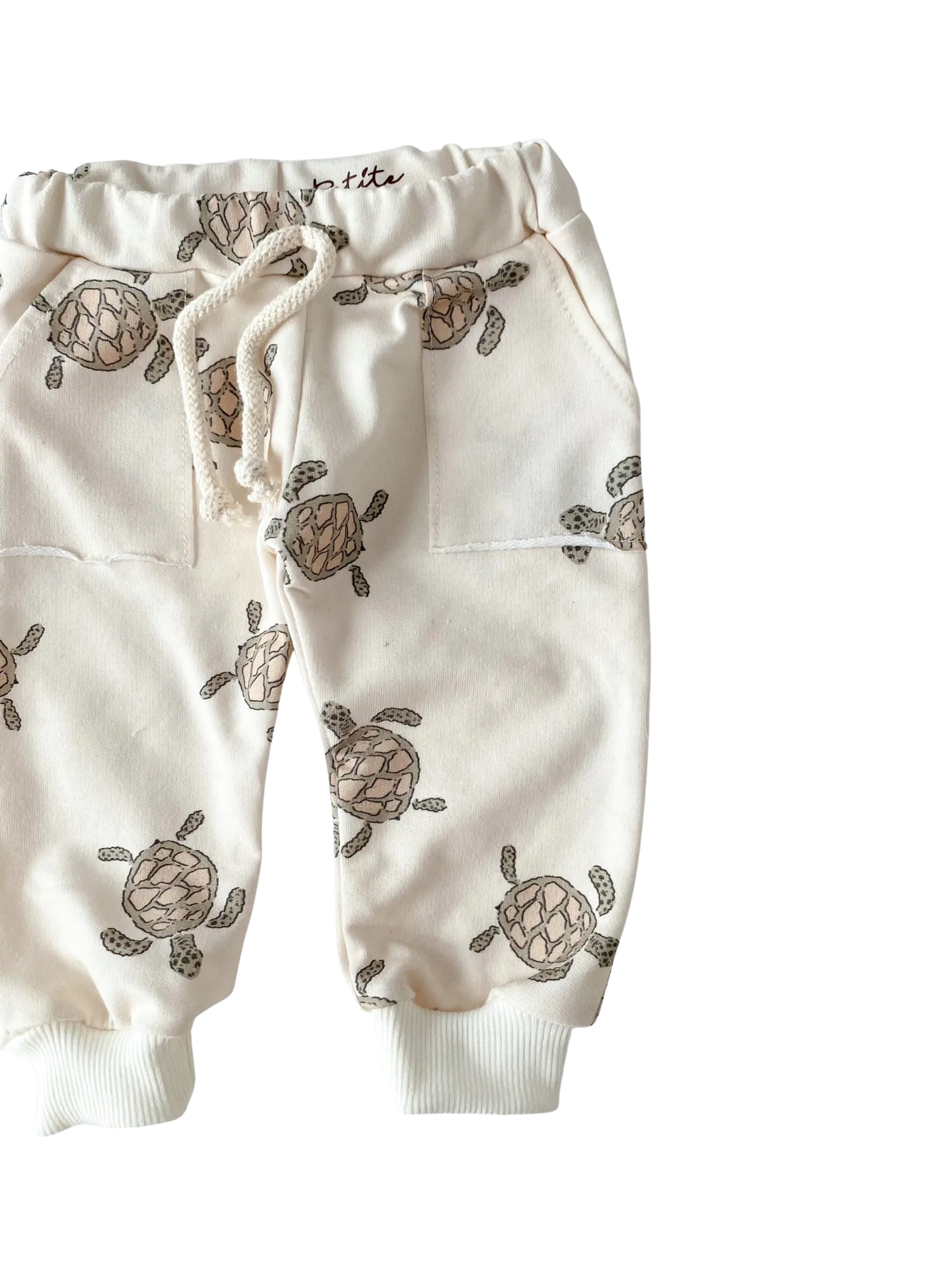 Baby sweatpants / turtles