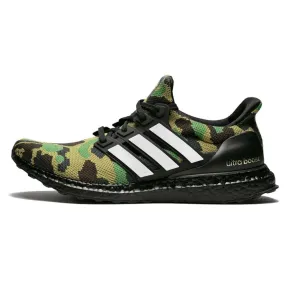 BAPE x adidas Ultra Boost Green Camo