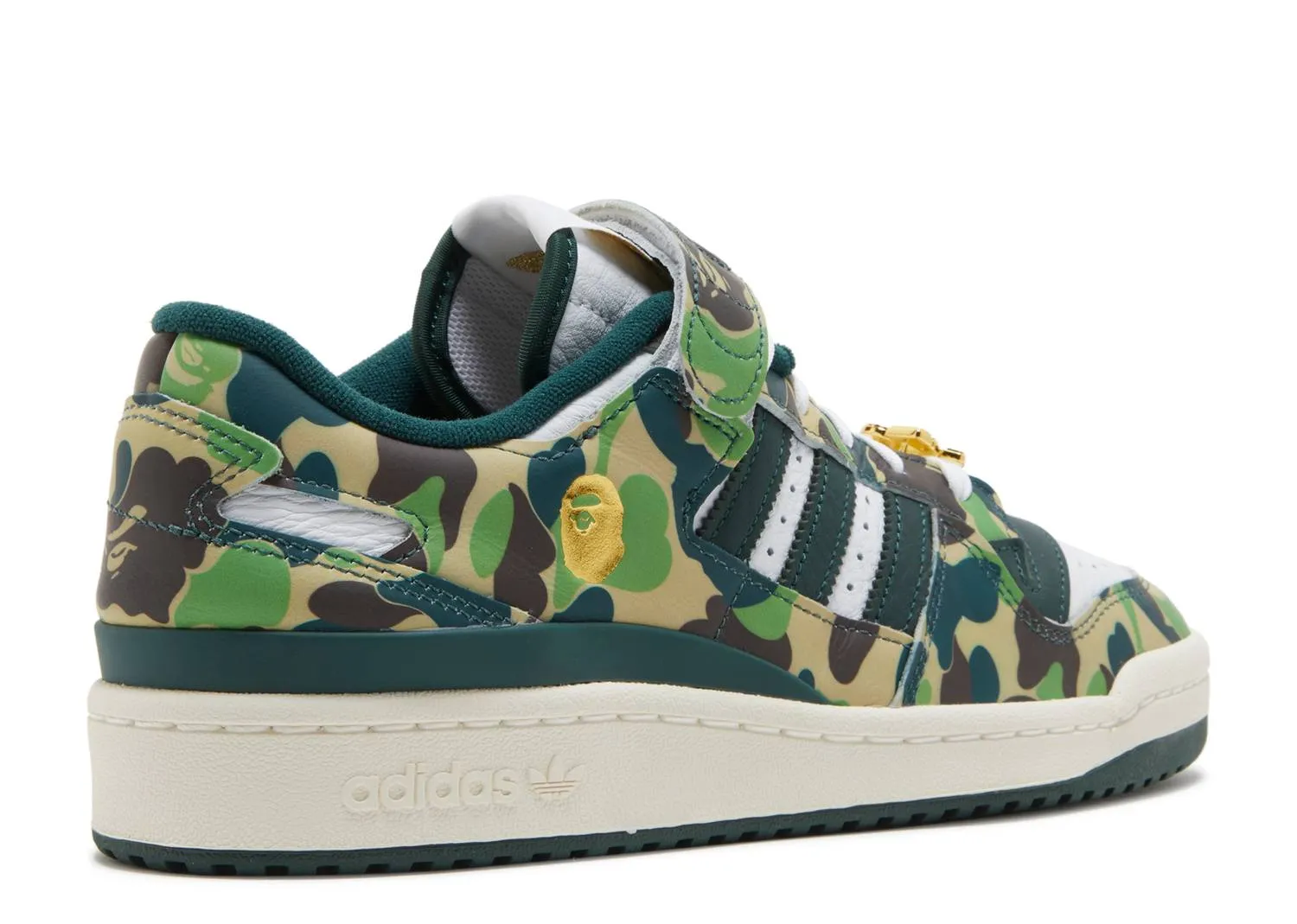 Bape X Forum Low 84 '30th Anniversary Green Men