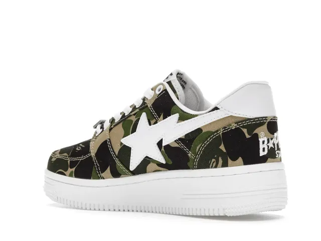 BAPESTA ABC Camo 20th Anniversary Green