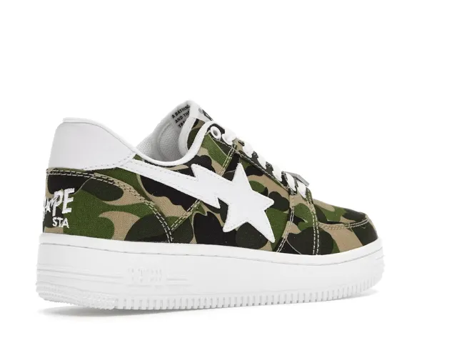 BAPESTA ABC Camo 20th Anniversary Green