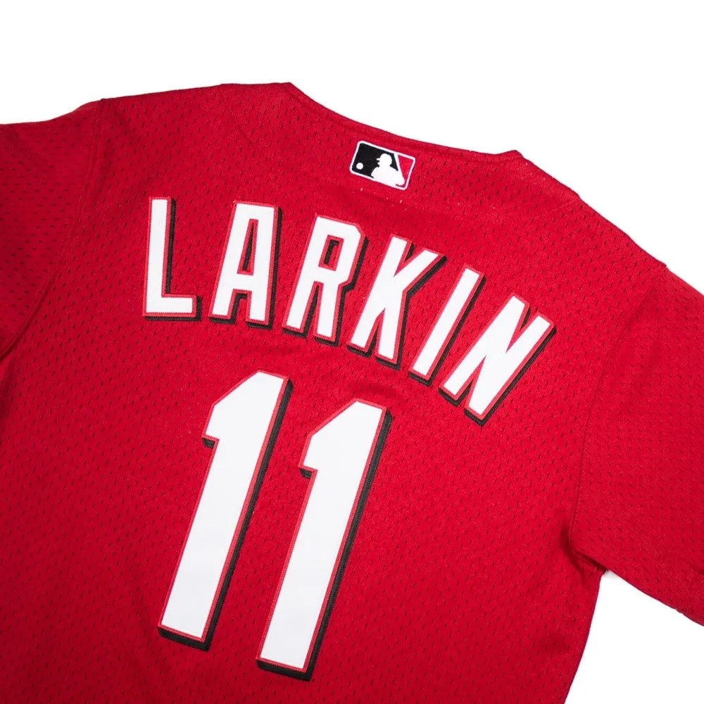 Barry Larkin 2000 BP Jersey (Cincinnati Reds)