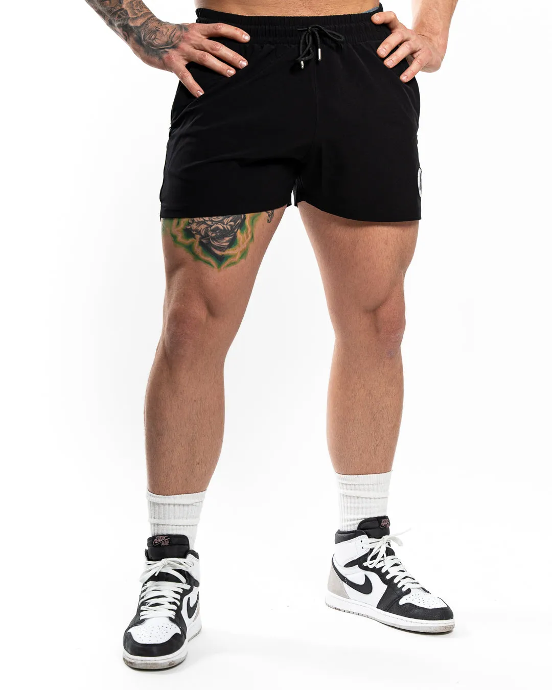 Black Aesthetic Trim Short • Men