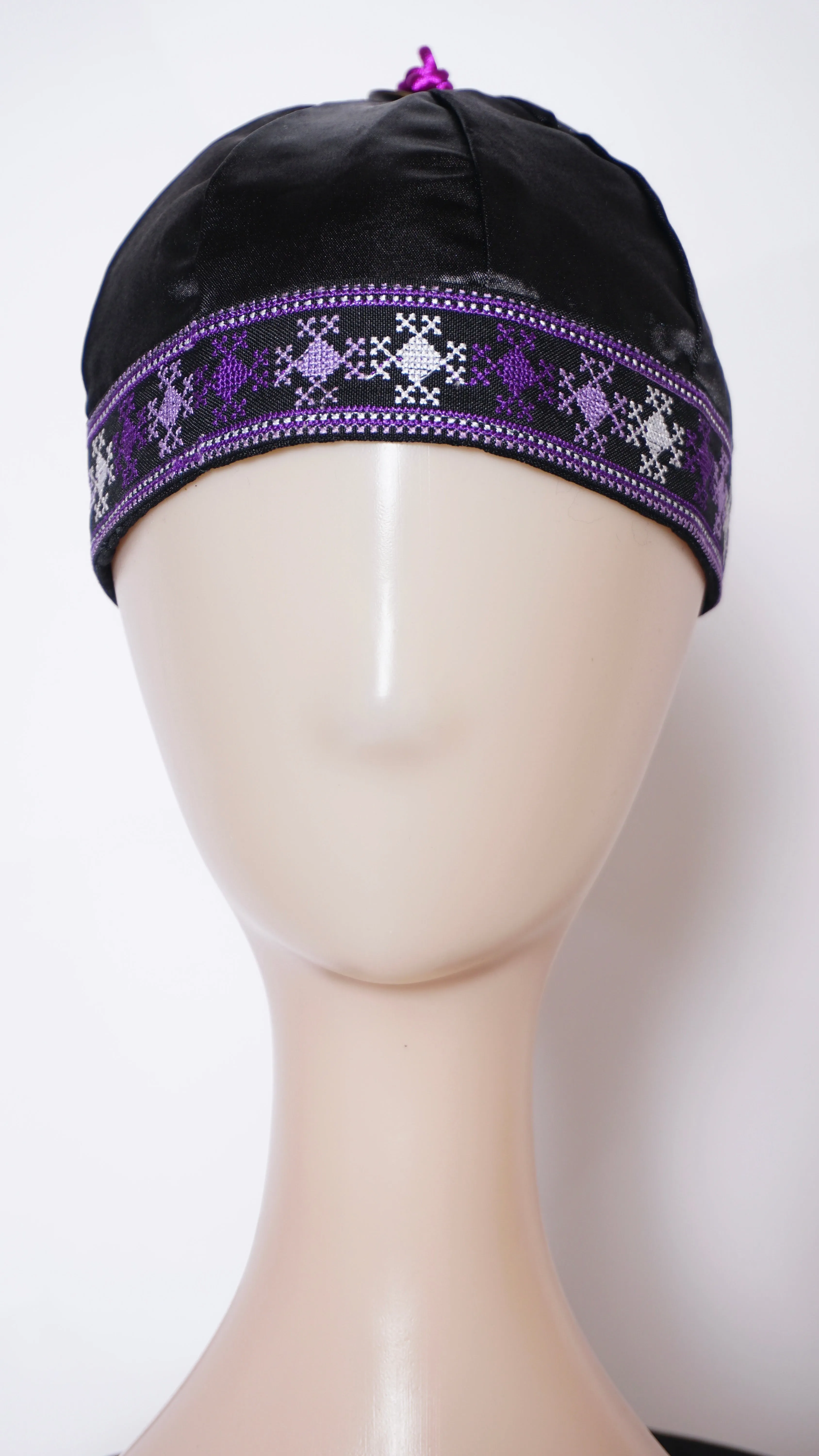 Boy Hmong Hat Purple