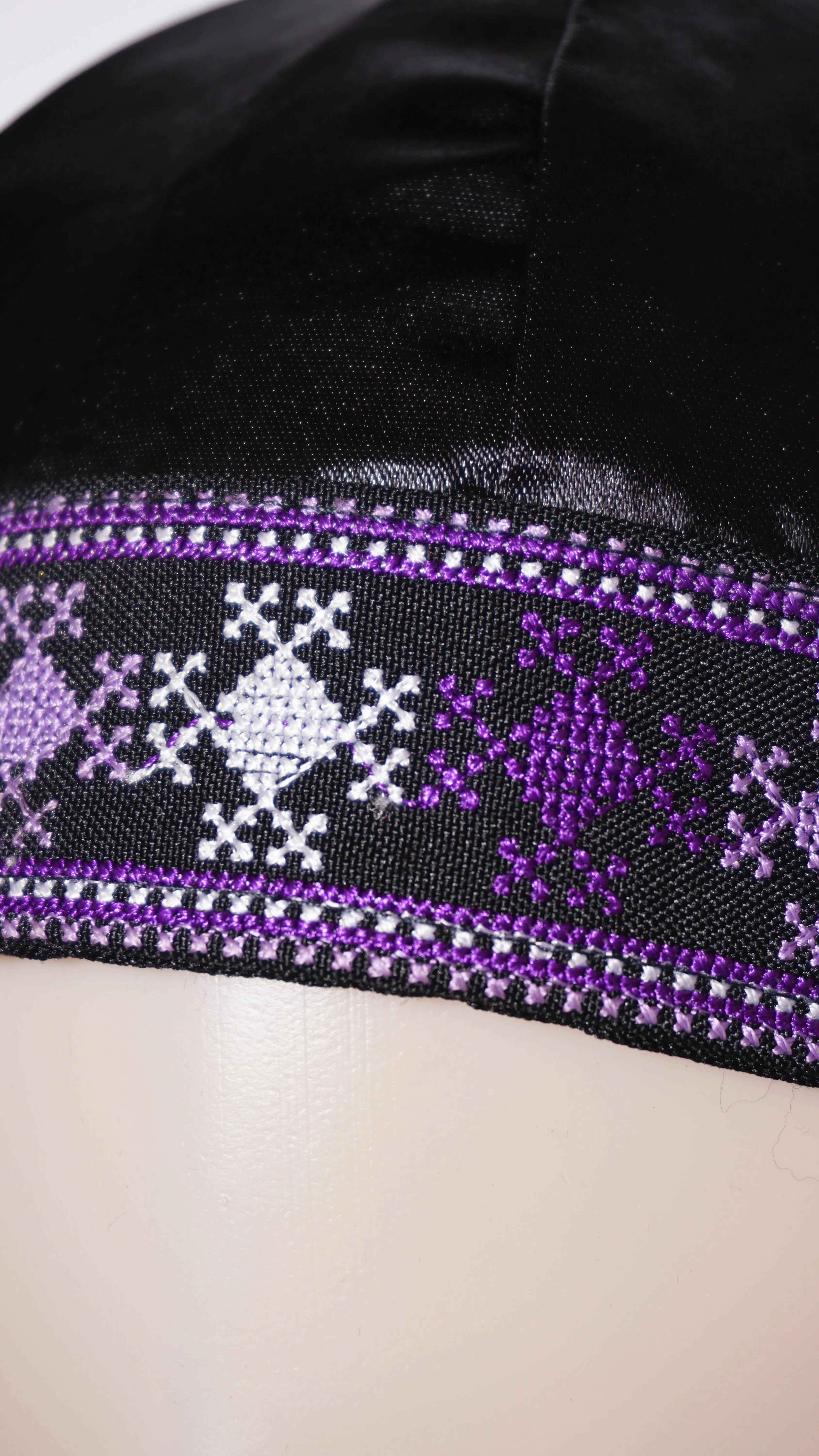 Boy Hmong Hat Purple