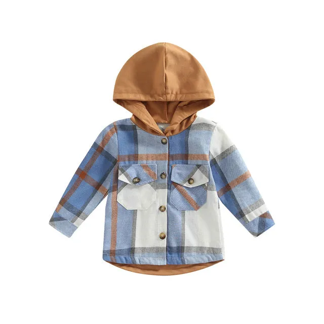 CHESTER Plaid Hoody Shirt