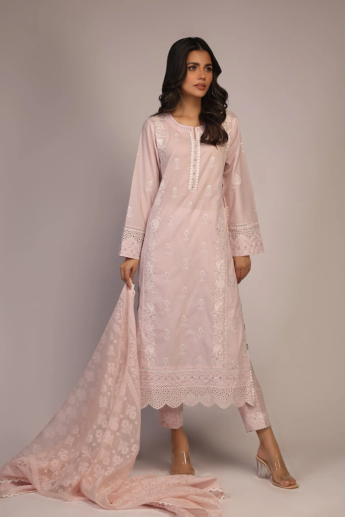 Chikankari 3 Piece