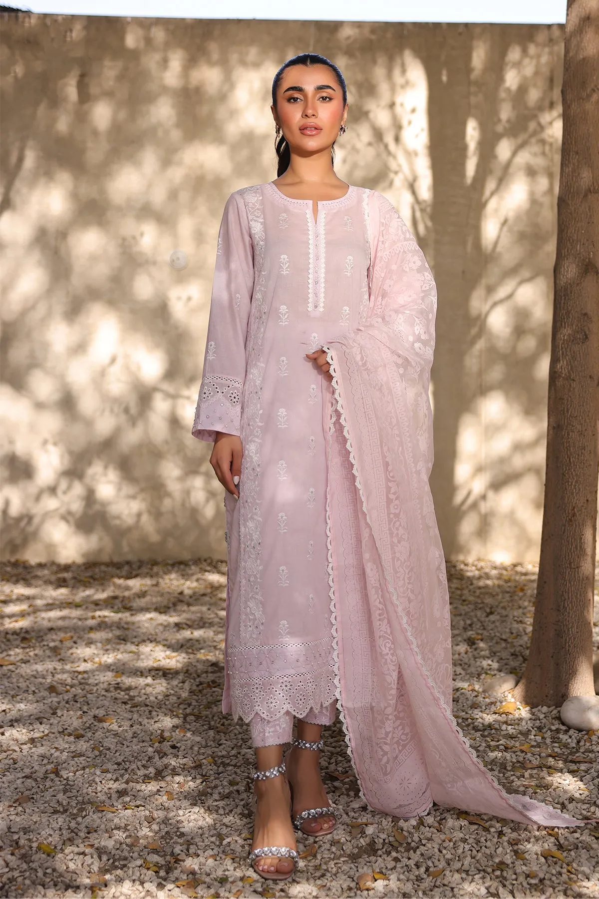 Chikankari 3 Piece