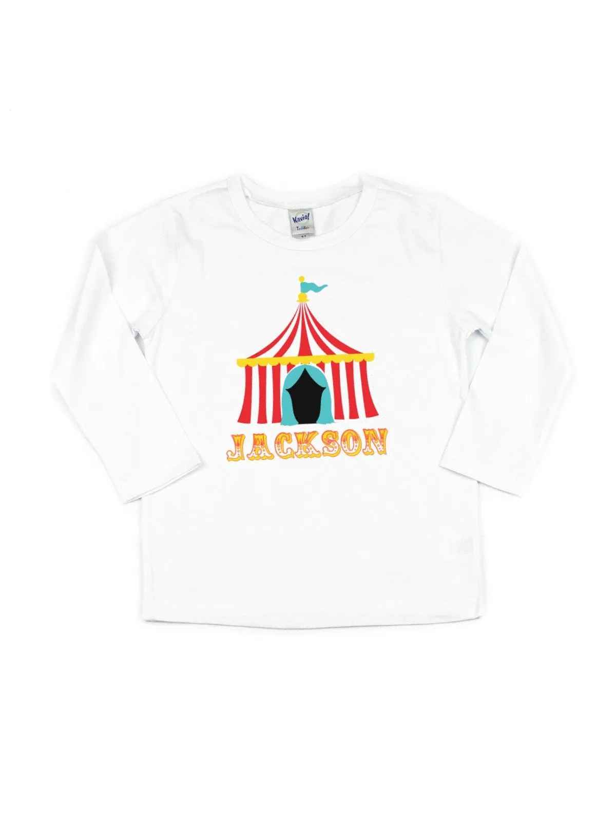 Circus Big Top Birthday Tee