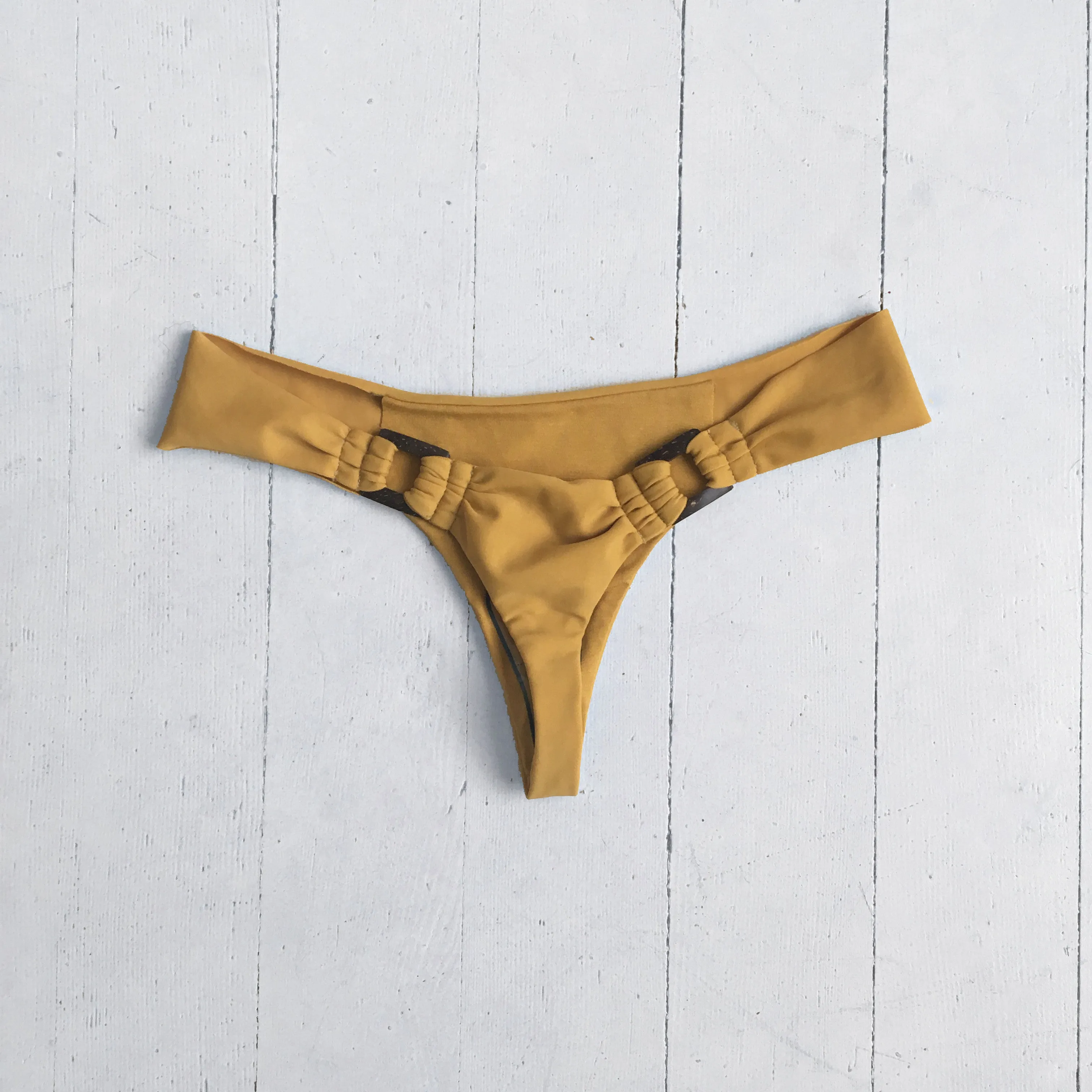 Coconut G-String  Bikini Bottom Pineapple