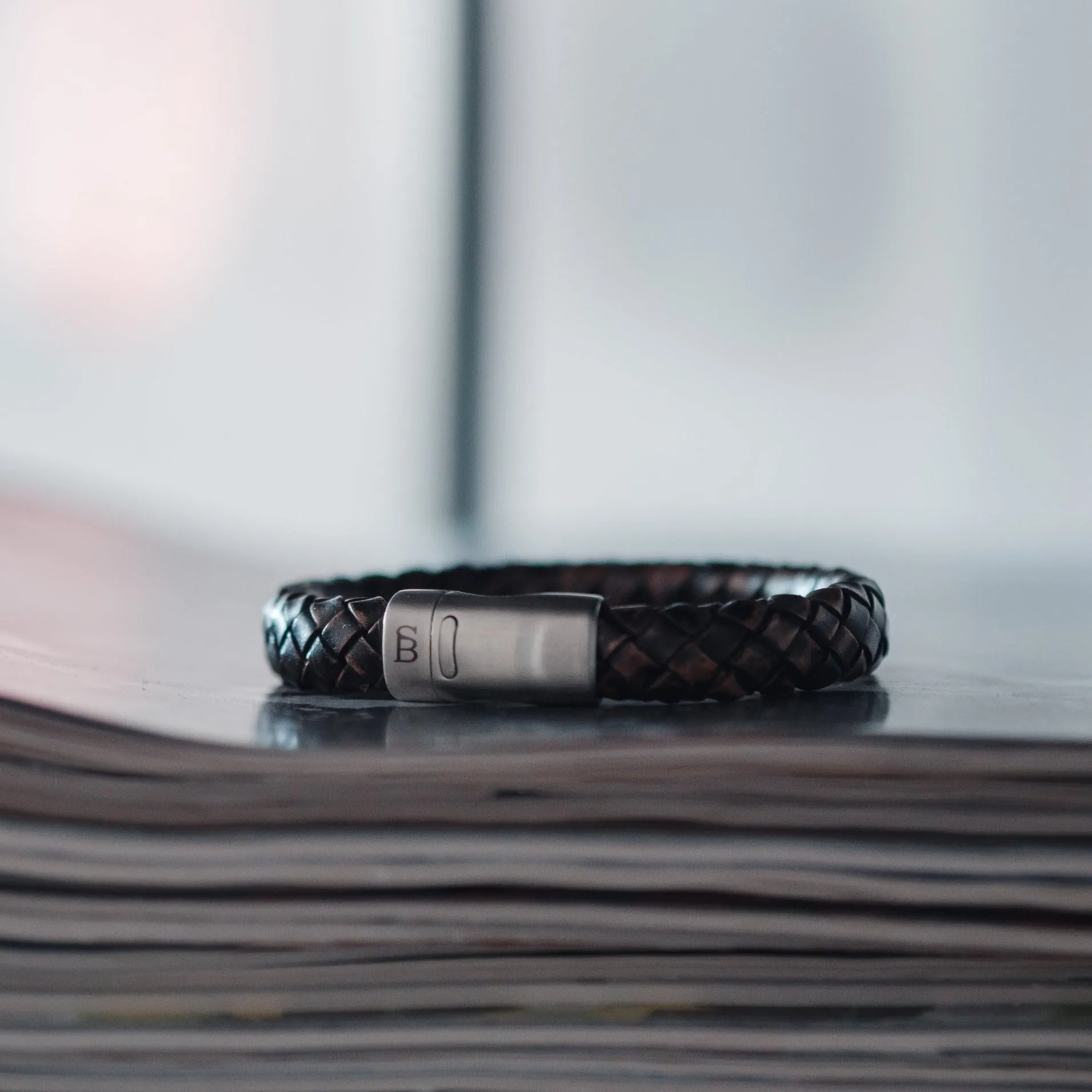 Cornall Leather Bracelet Brown