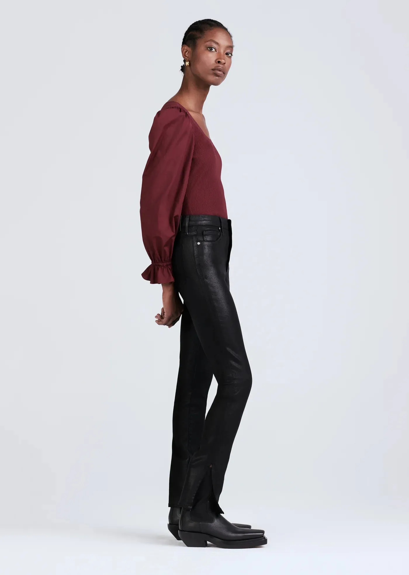 Derek Lam 10 Crosby Kyle High Rise Skinny Legging