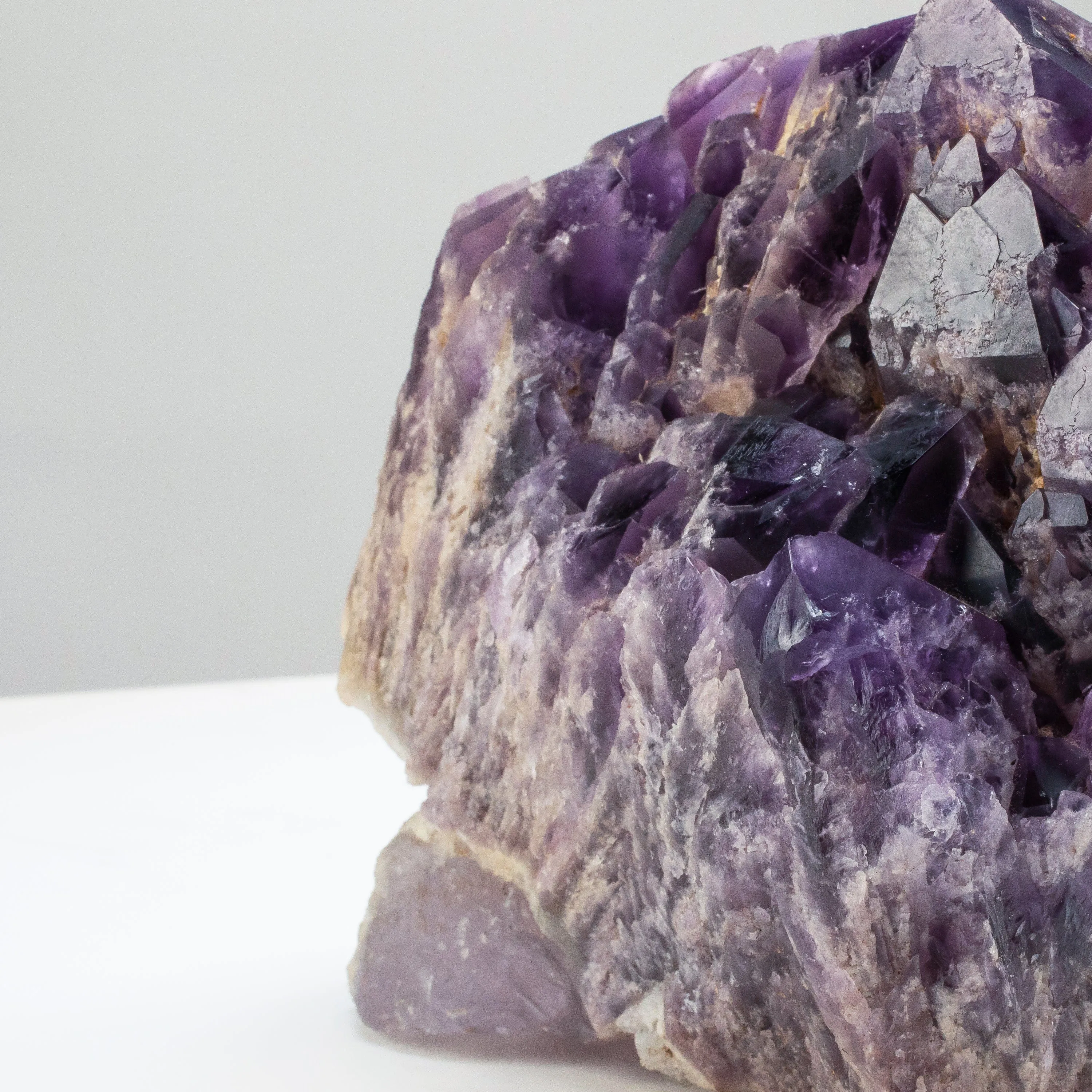 Elestial Amethyst Cluster Point from Brazil - 9.2lbs / 7.5