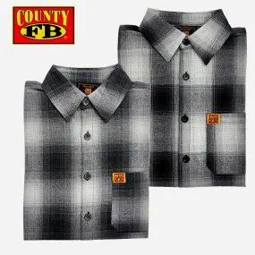 FB County Short Sleeve Checker Flannel Shirt