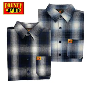 FB County Short Sleeve Checker Flannel Shirt