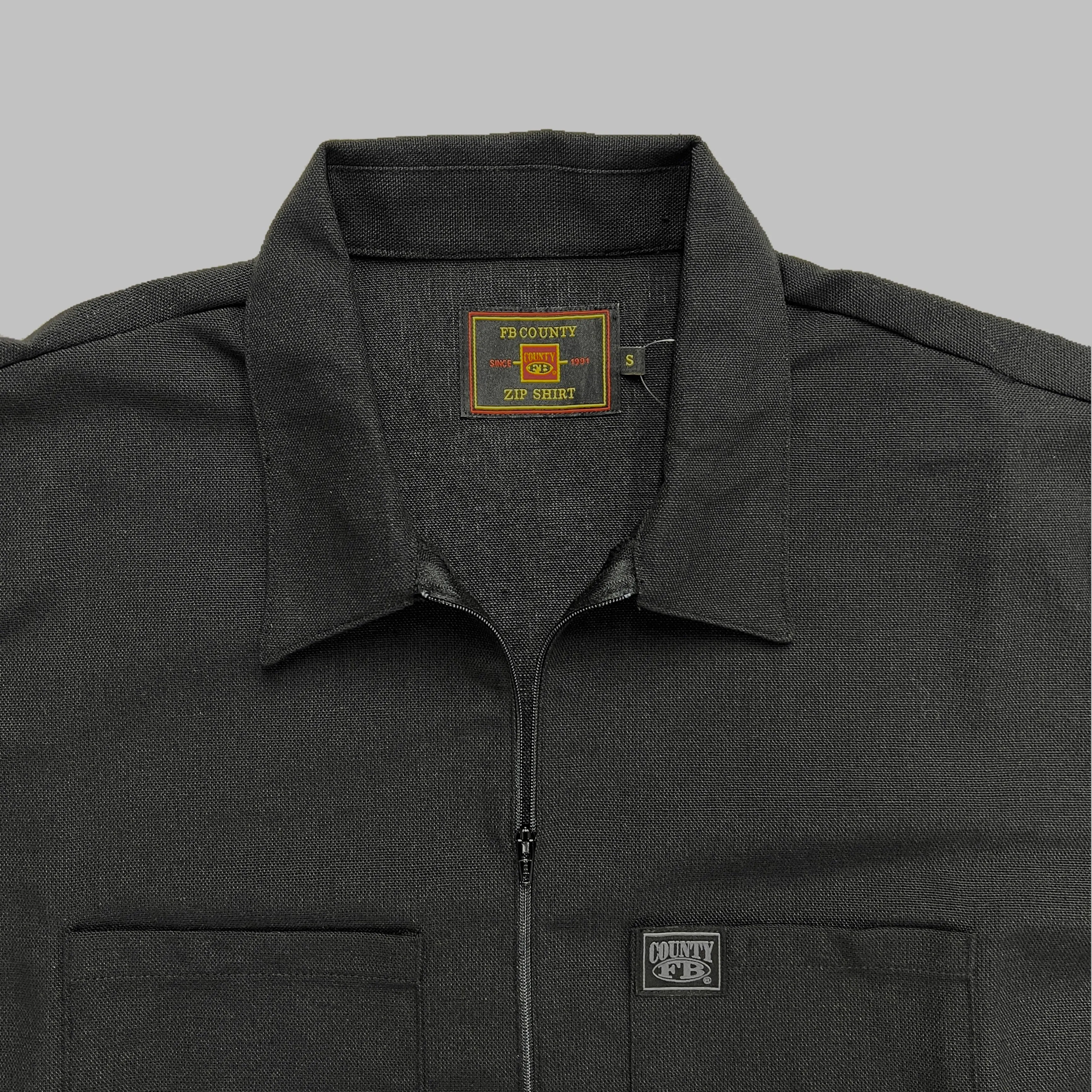 FB County Short Sleeve Zip Shirt