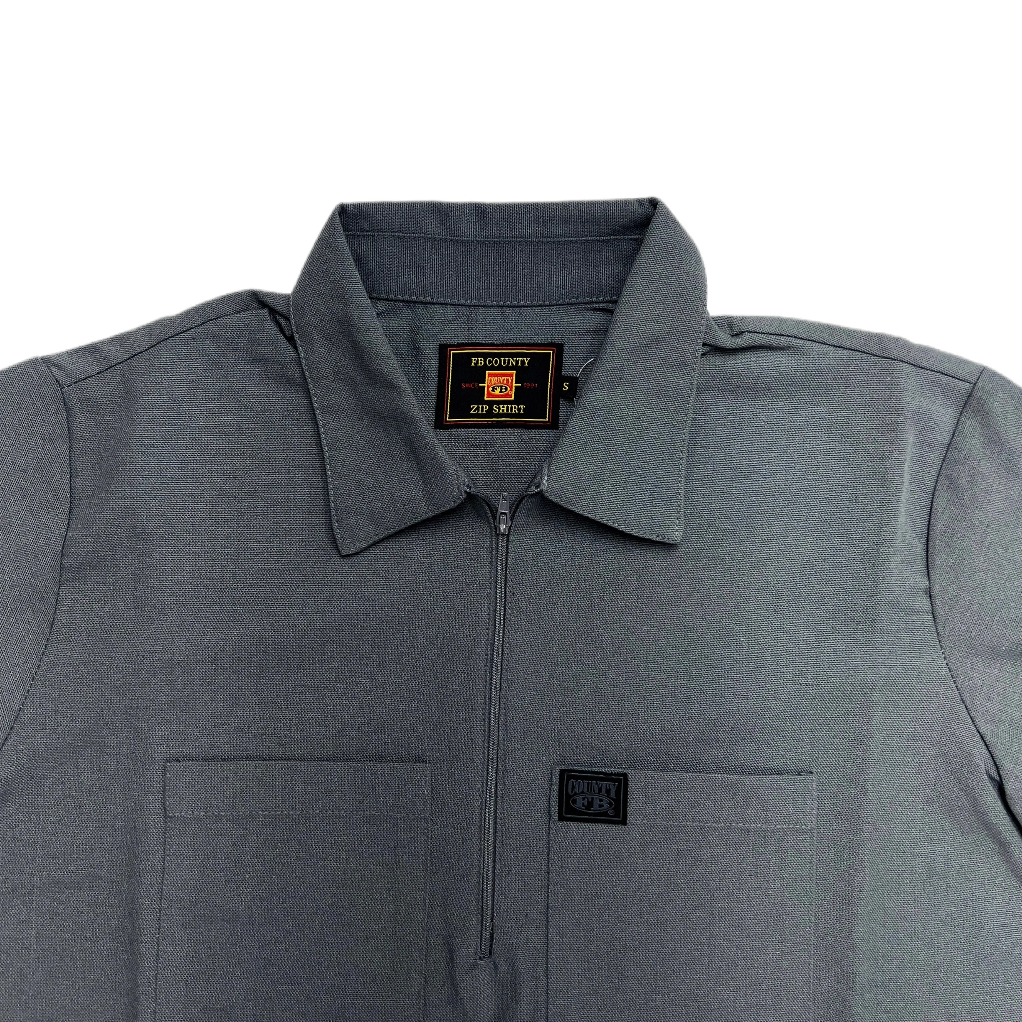 FB County Short Sleeve Zip Shirt