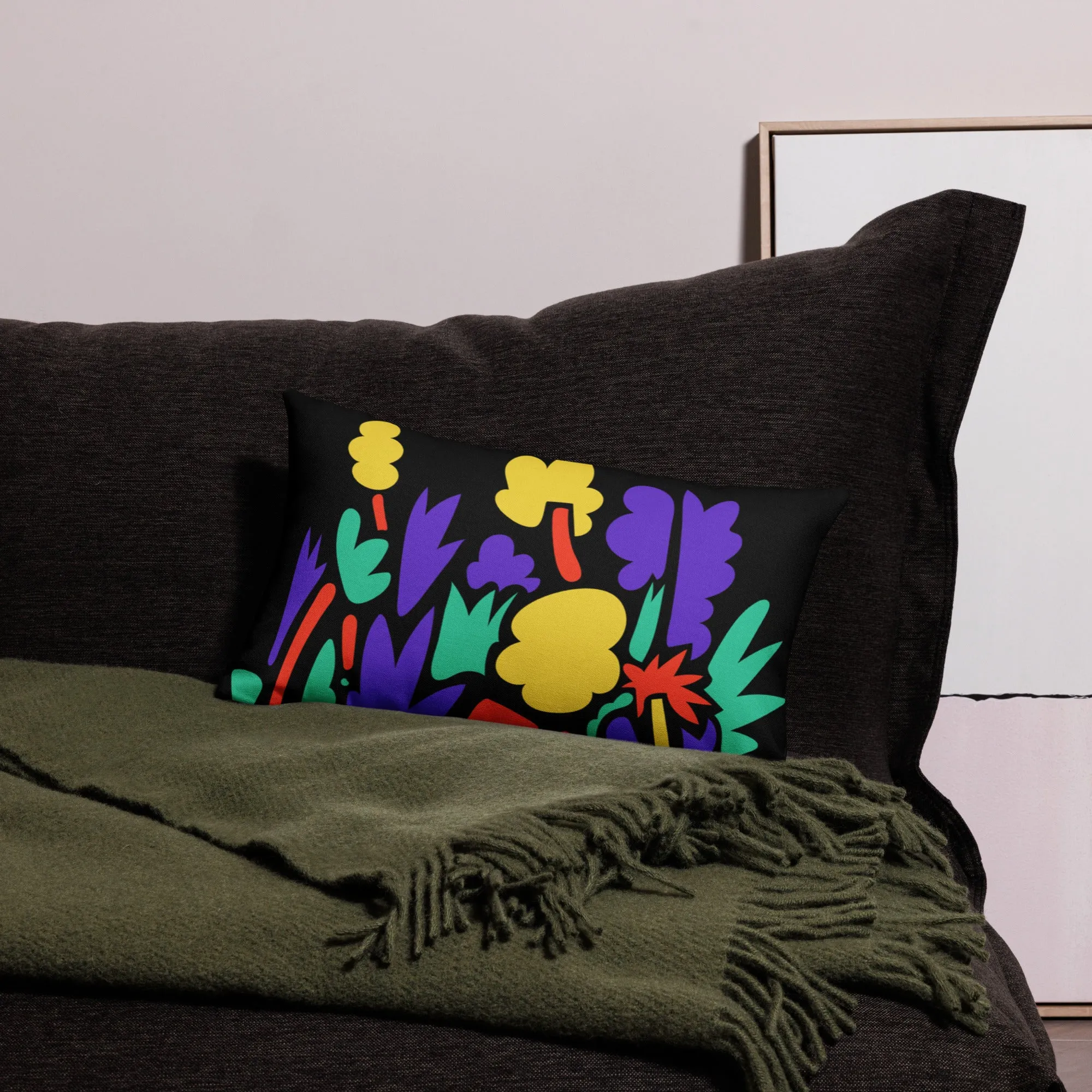 Floral Forest Pillow