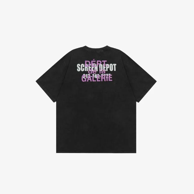 GALLERY DEPT SCREEN DEPT T-SHIRT BLACK