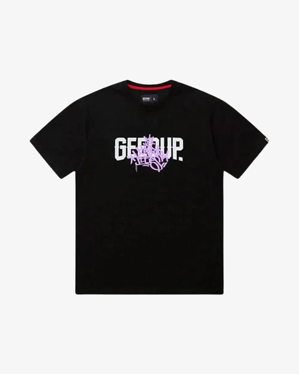 GEEDUP PFK GRAFF TEE BLACK LAVENDER