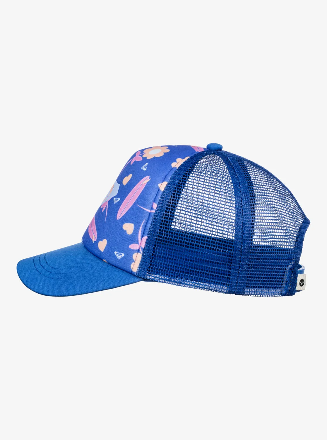 Girls 2-7 Sweet Emotions Trucker Hat - Ultramarine Lorem