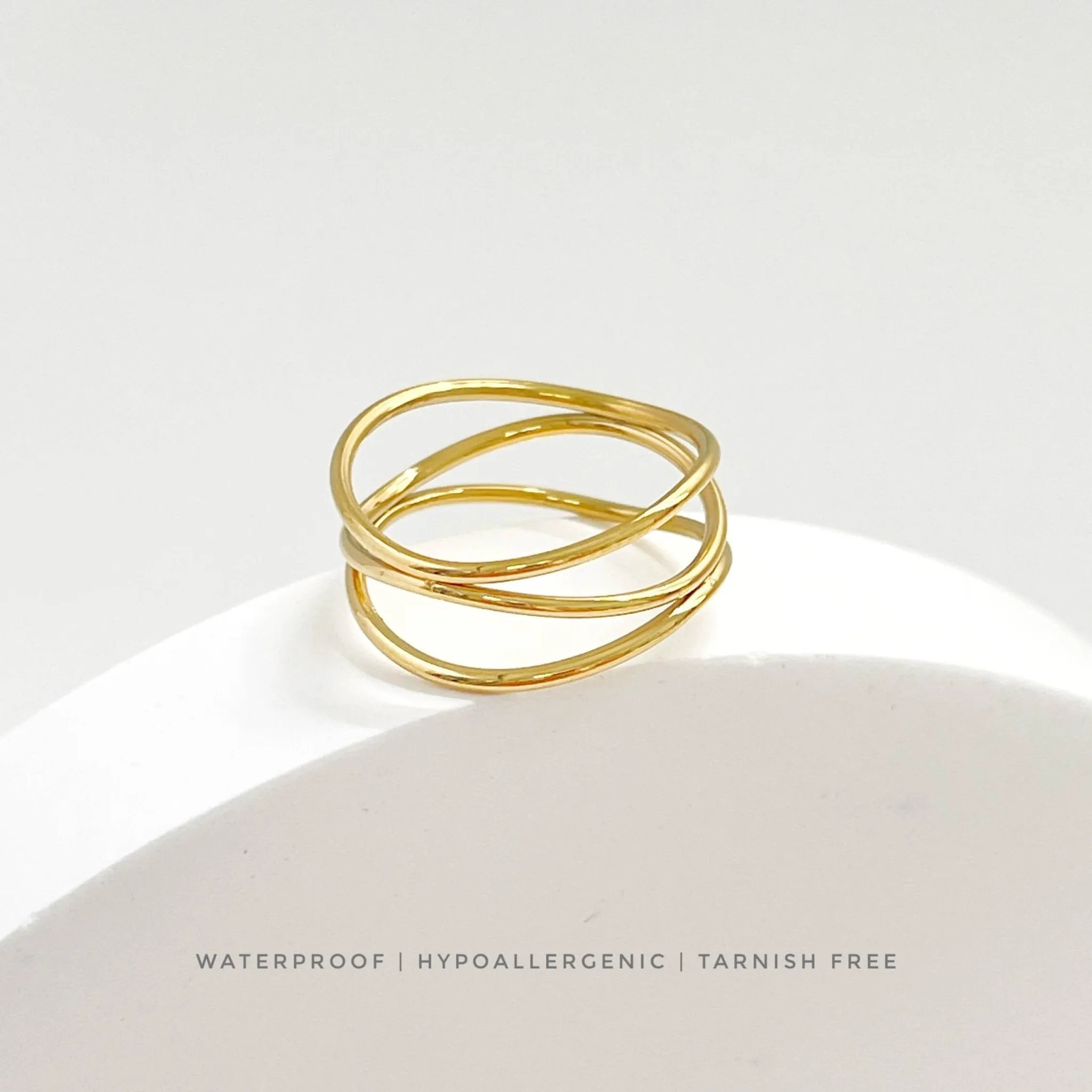 Hollow Line Ring