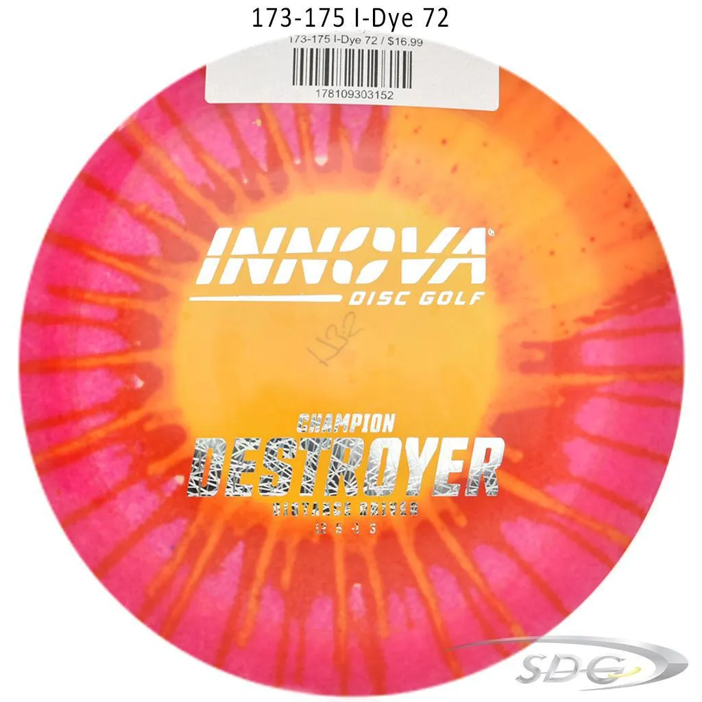 Innova Champion Destroyer I-Dye Disc Golf Distance Driver