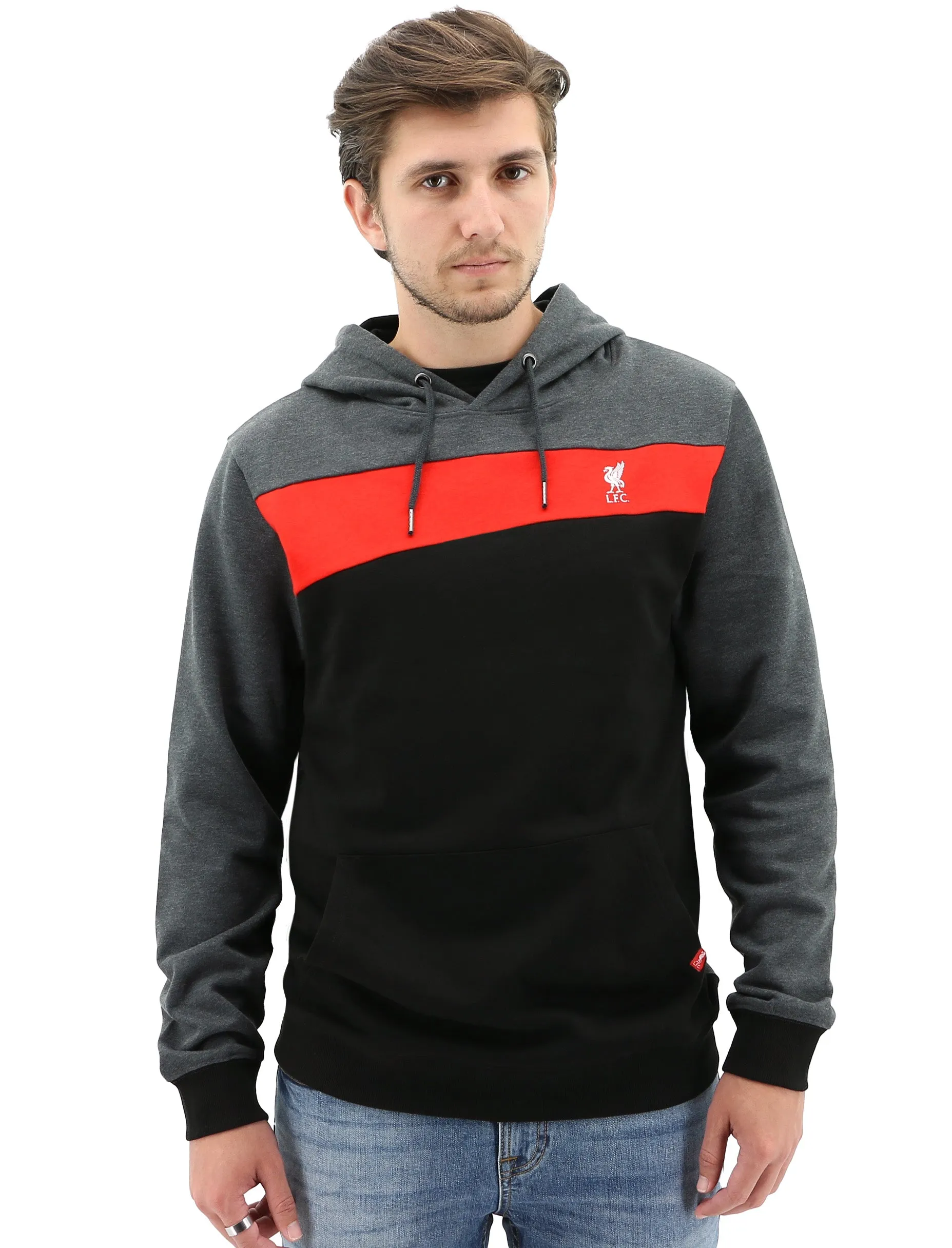 Liverpool FC Tri Panel Hoodie