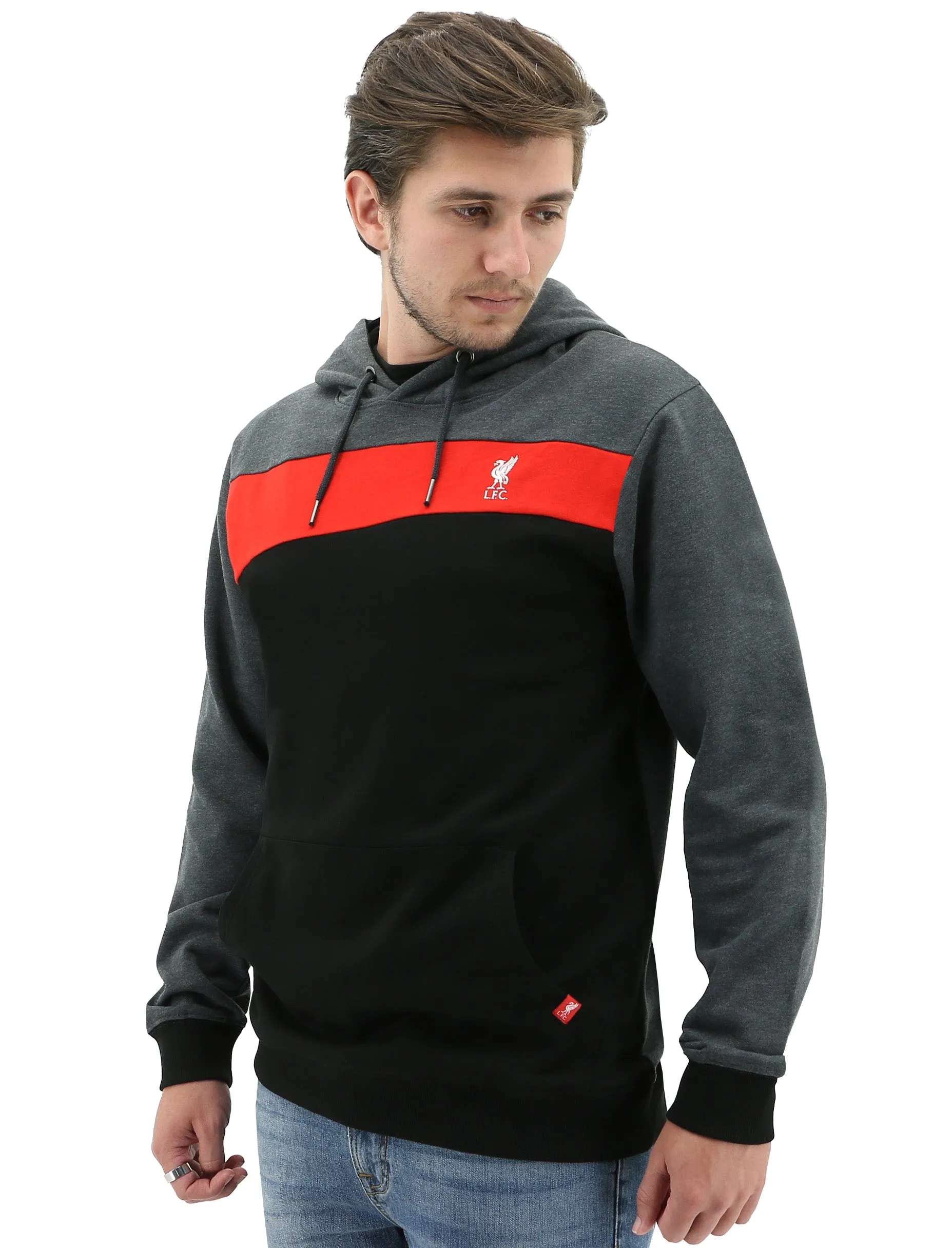 Liverpool FC Tri Panel Hoodie