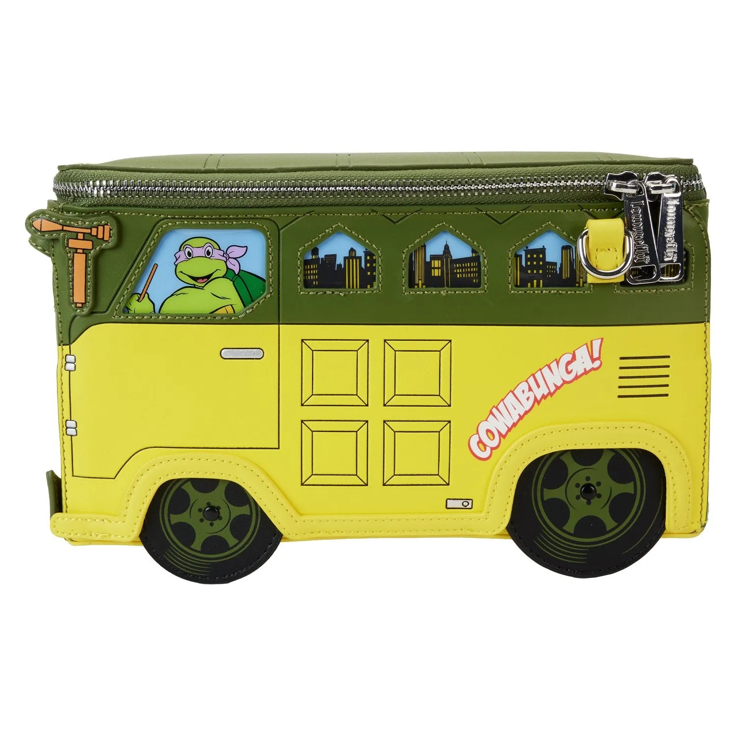 Loungefly Nickelodeon TMNT 40th Anniversary Party Wagon Figural Crossbody - Preorder