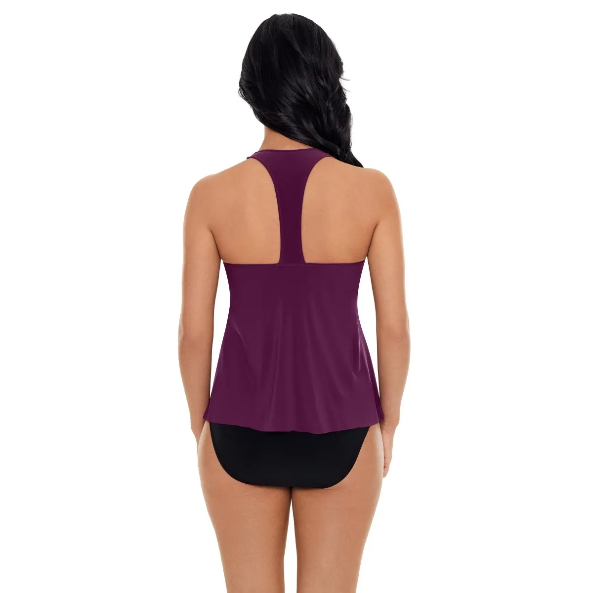 MAGICSUIT SOLID TAYLOR TANKINI TOP