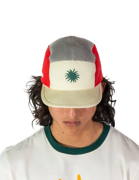 New Era x Hermanos Koumori Hot Red Camper Cap