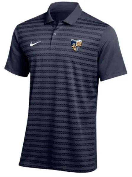 Nike CHS Victory Stripe Navy Polo