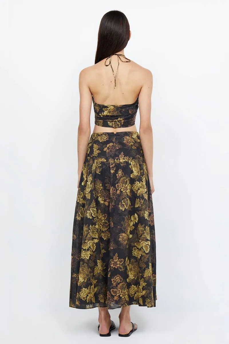 PALMER MAXI SKIRT-JASPER FLORAL