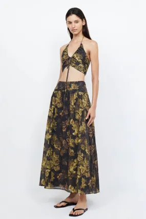 PALMER MAXI SKIRT-JASPER FLORAL