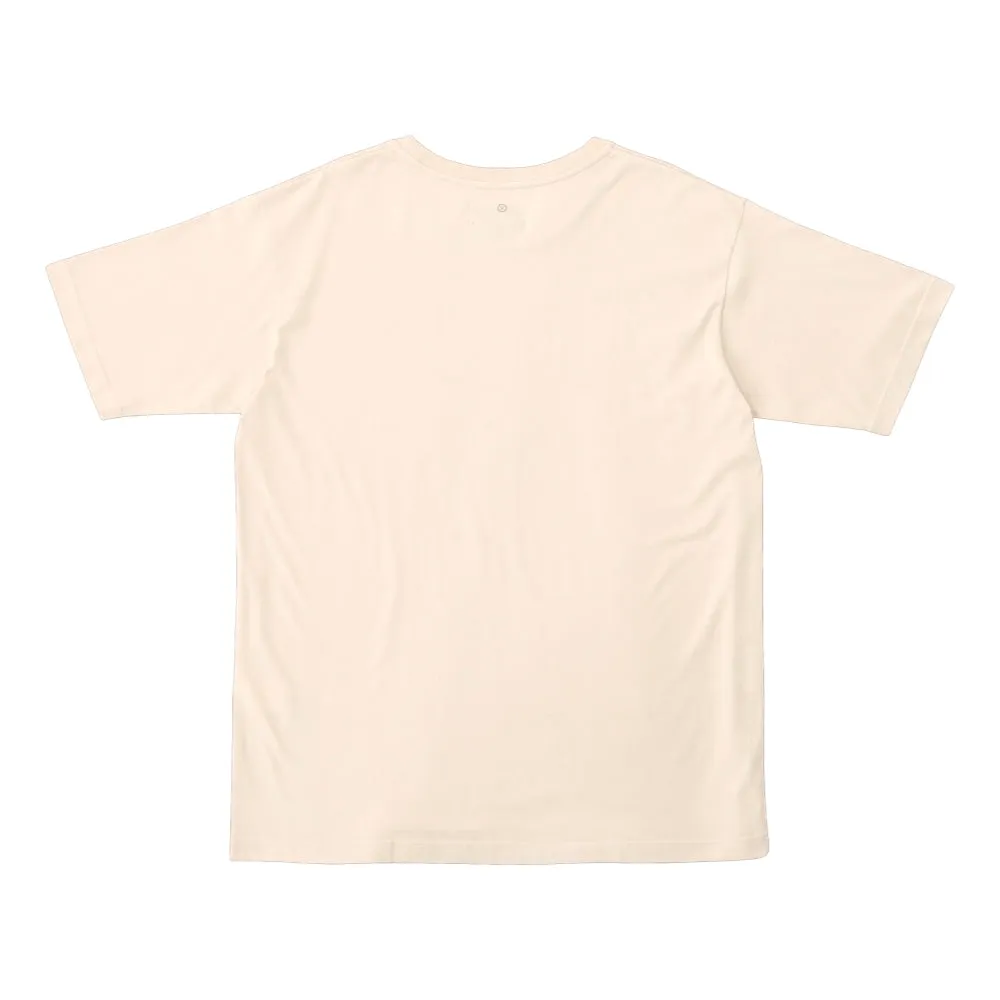 PEACE AND AFTER HAND CURSOR T-SHIRT-BEIGE