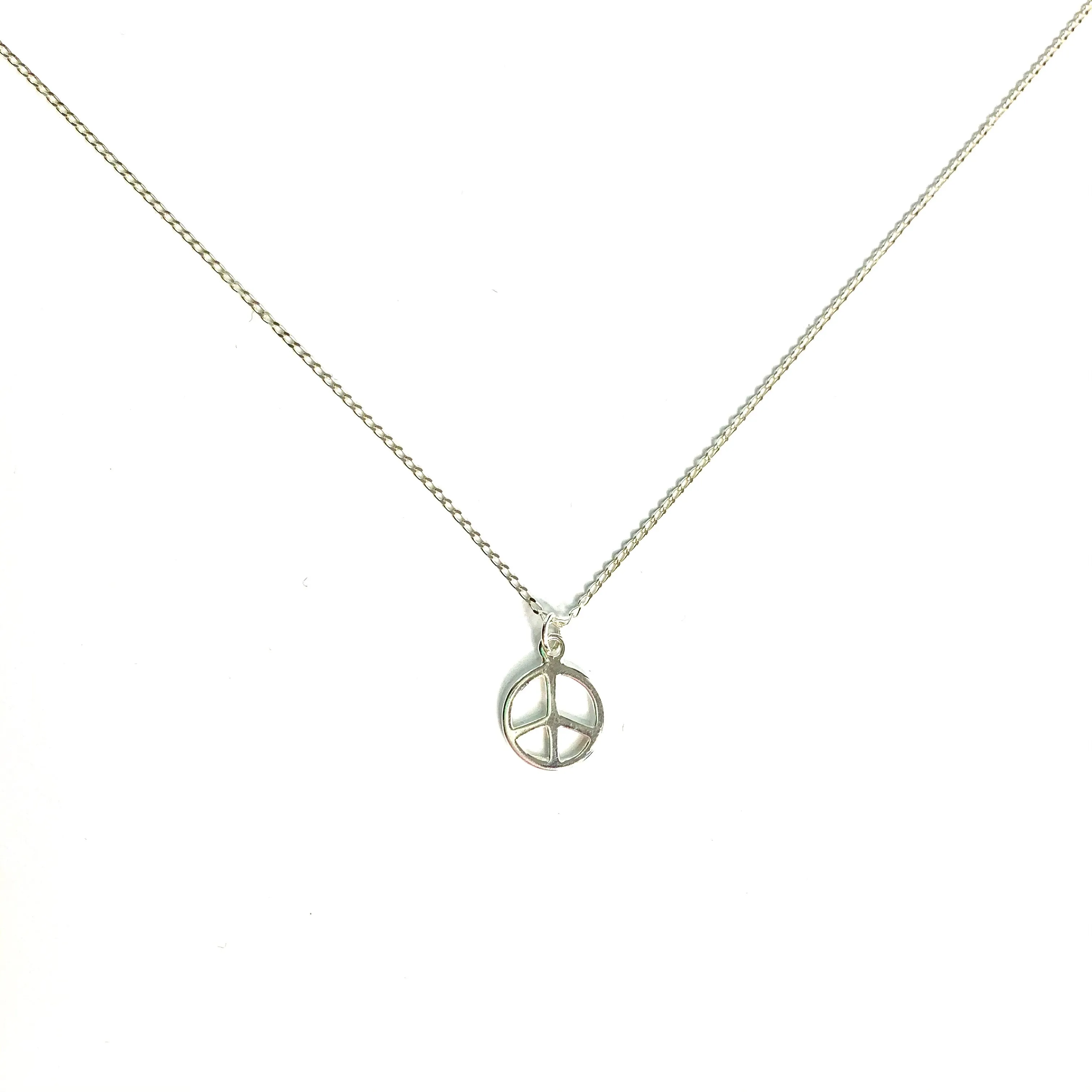 Peace | Little Layer Necklace | Sterling Silver