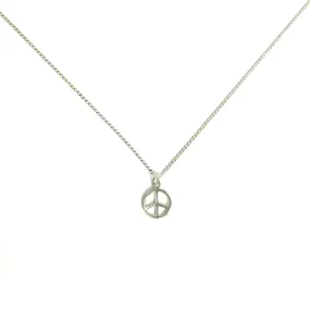 Peace | Little Layer Necklace | Sterling Silver