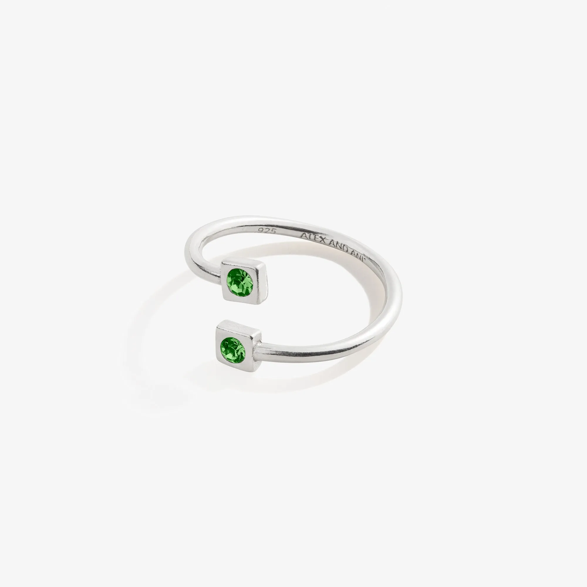 Peridot Ring Wrap, August Birthstone